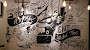 Wallpaper Dinding Gambar Dinding Cafe Keren Hitam Putih