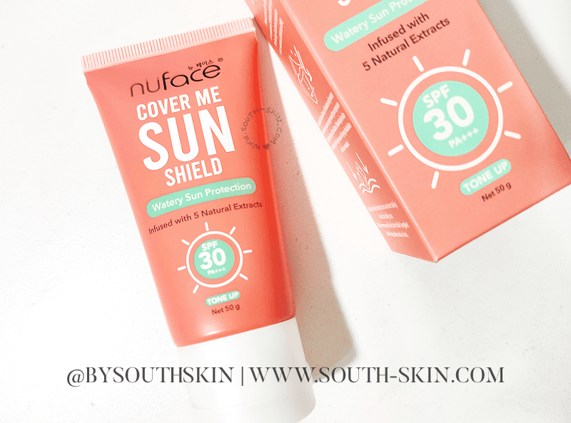 South Skin Com Nuface Cover Me Sun Shield Tone Up Spf 30 Pa Review
