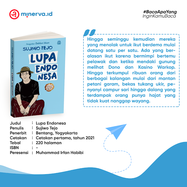 Kritik Sosial Sijiwo Tejo Melalui Ponokawan | Resensi Buku Lupa Endonesa