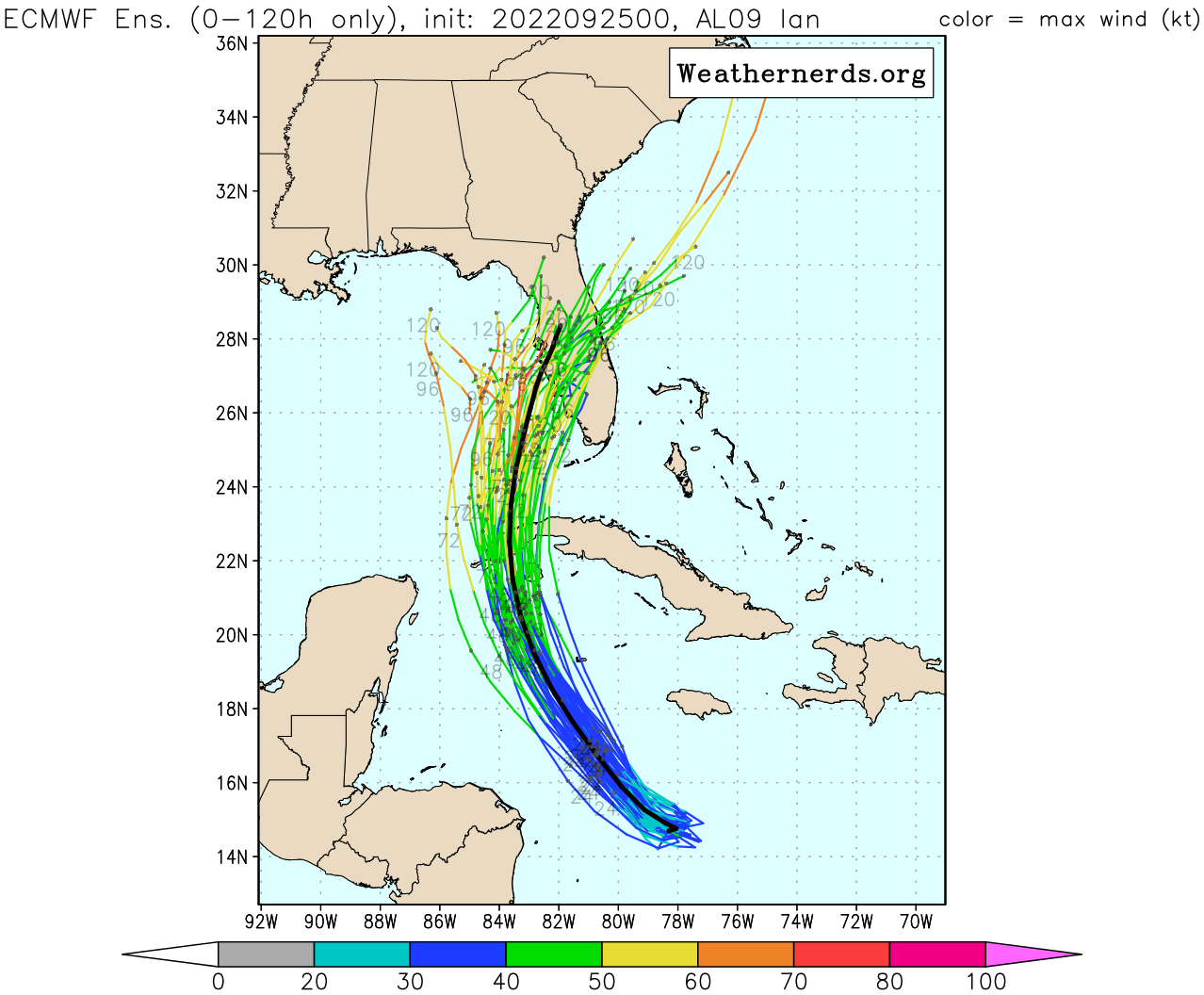 European Models Provide Far Better Forecasts Than U S Models For Hurricane Ian Watts Up With That