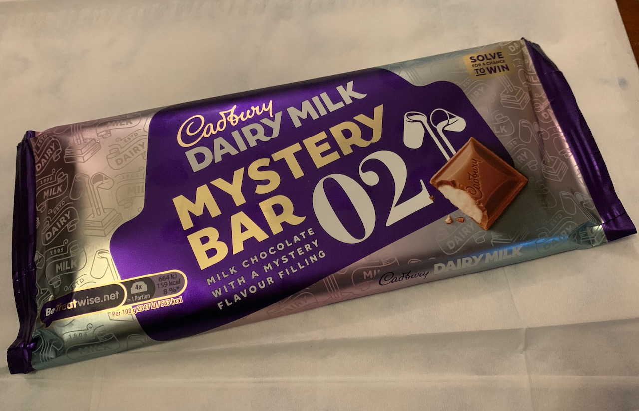 cadbury mystery bar 2 Pearl Utility