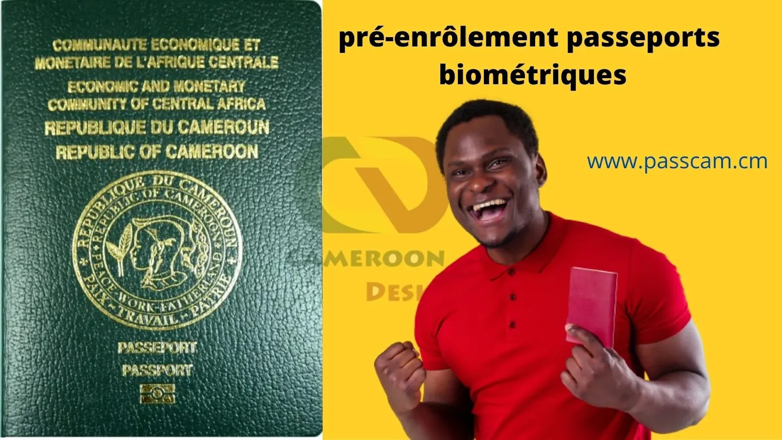 Portail De Pre Enrolement En Ligne Passcam Pour Le Passeport Biometrique Camerounais Comment Postuler Conseils Astuces Pour Reussir Sa Candidature