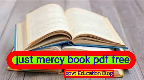 Just Mercy Book Pdf Free Govt Education Blog