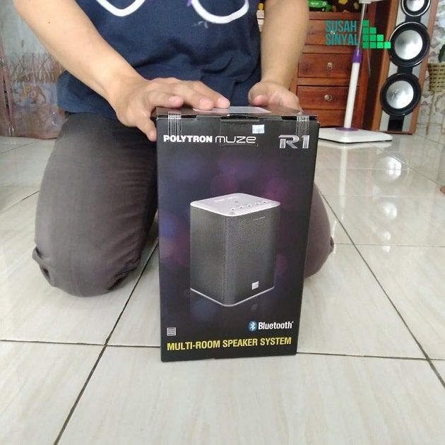 Review Dan Pengalaman Menggunakan Polytron Multiroom Speaker Muze R1 Susah Sinyal Lifestyle Blogger