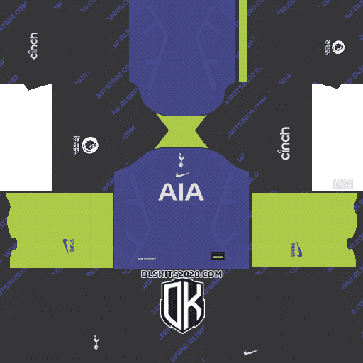 Tottenham Hotspur F C 2022 2023 Kit Released By Puma For Dream League Soccer 2019