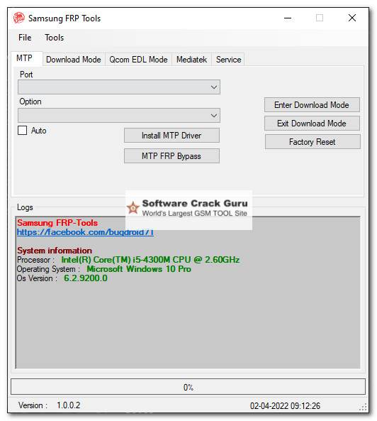 Samsung Frp Tool By Bugdroid Team Free Download Mediatek Mtp Qualcomm More