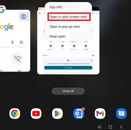 Cara Split Screen Di Samsung Galaxy Z Fold 4 Multi Window Brankaspedia Blog Tutorial Dan Tips