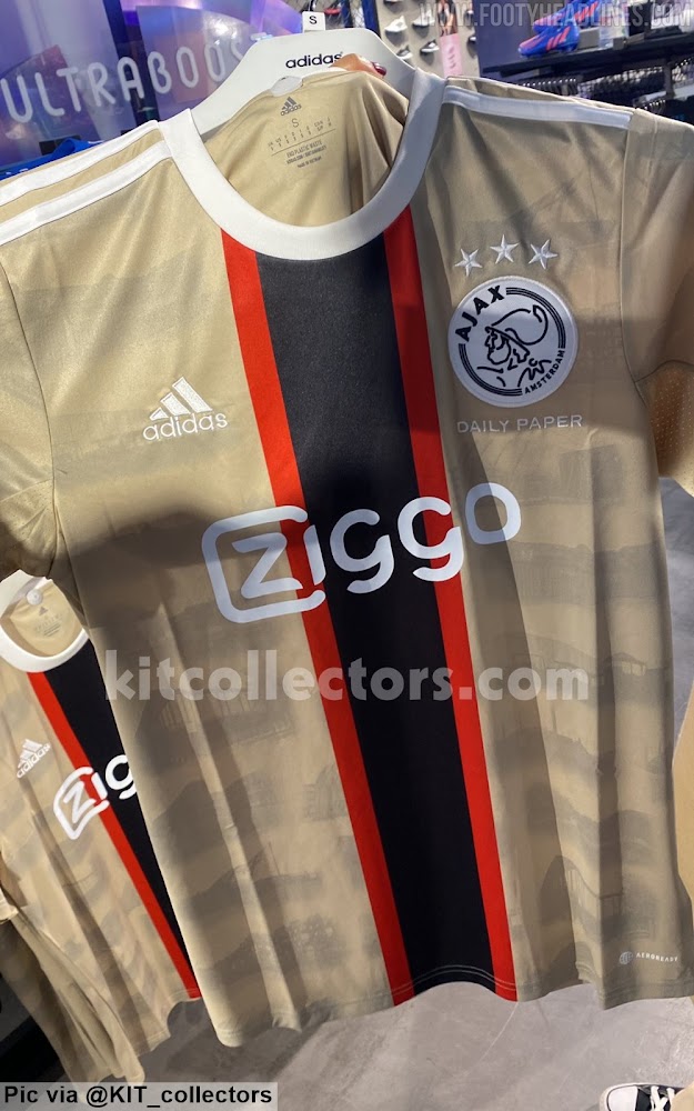 Adidas X Daily Paper Ajax 22 23 Third Kit Leaked Footy Headlines