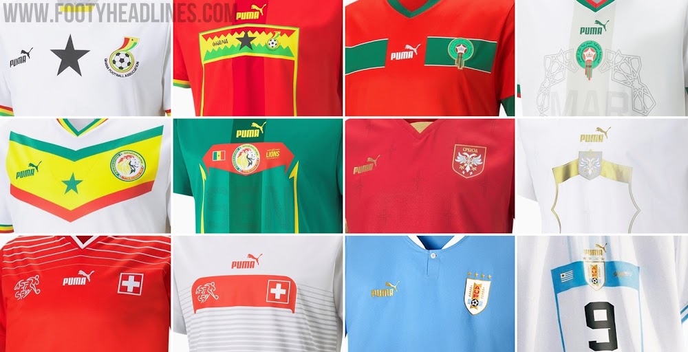 All Puma 2022 World Cup Kits Released Footy Headlines