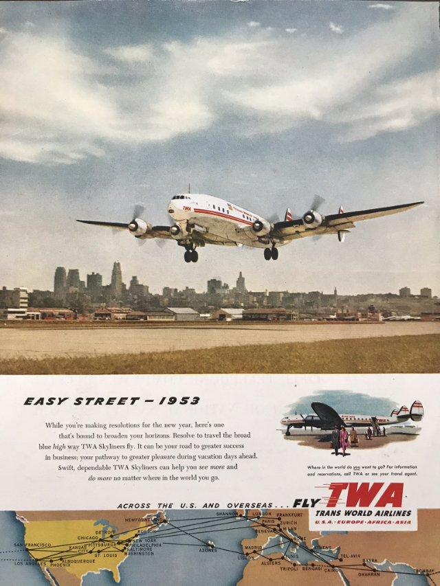 A Gallery Of 80 Amazing Vintage Advertisements Of Trans World Airlines From The 1940s And 1950s Vintage Everyday