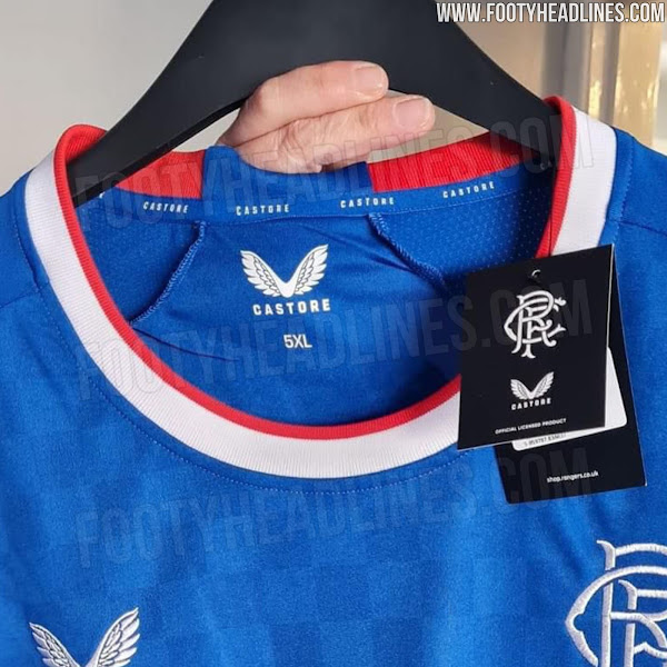 Rangers 22 23 Home Kit Revealed Footy Headlines