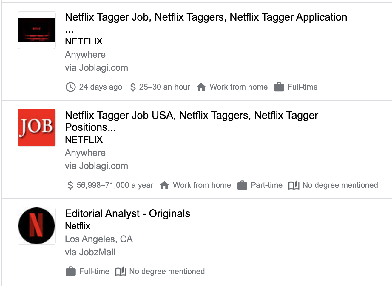 Make Money On Netflix Tagger Job Per Hour 45 Top 5 Tips