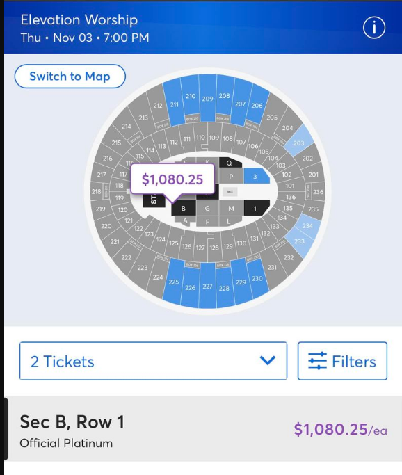 The Old Black Church Steven Furtick The Elevation Preacher Is Holding An Elevation Worship Concert In Inglewood California And Front Row Tickets Are 1080 Dollars