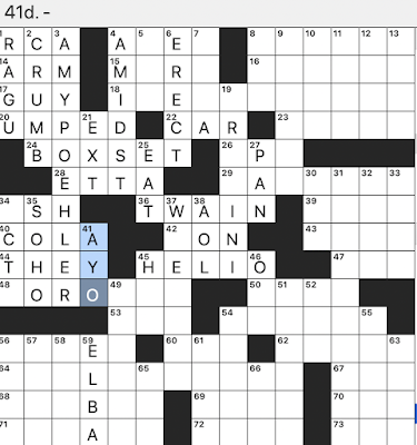 Rex Parker Does The Nyt Crossword Puzzle