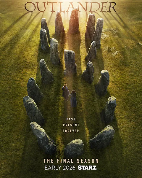 OUTLANDER standing stones seen from above
