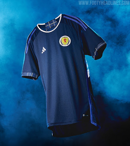 Scotland 22 23 Home Away Kits Released Footy Headlines