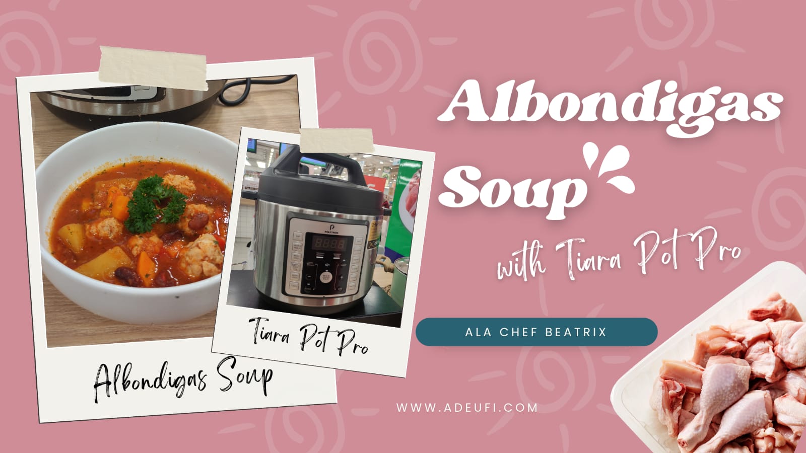Memasak Nasi Ayam Hainan Dan Albondigas Soup Ala Chef Beatrix Tanpa Kompor Ade Ufi