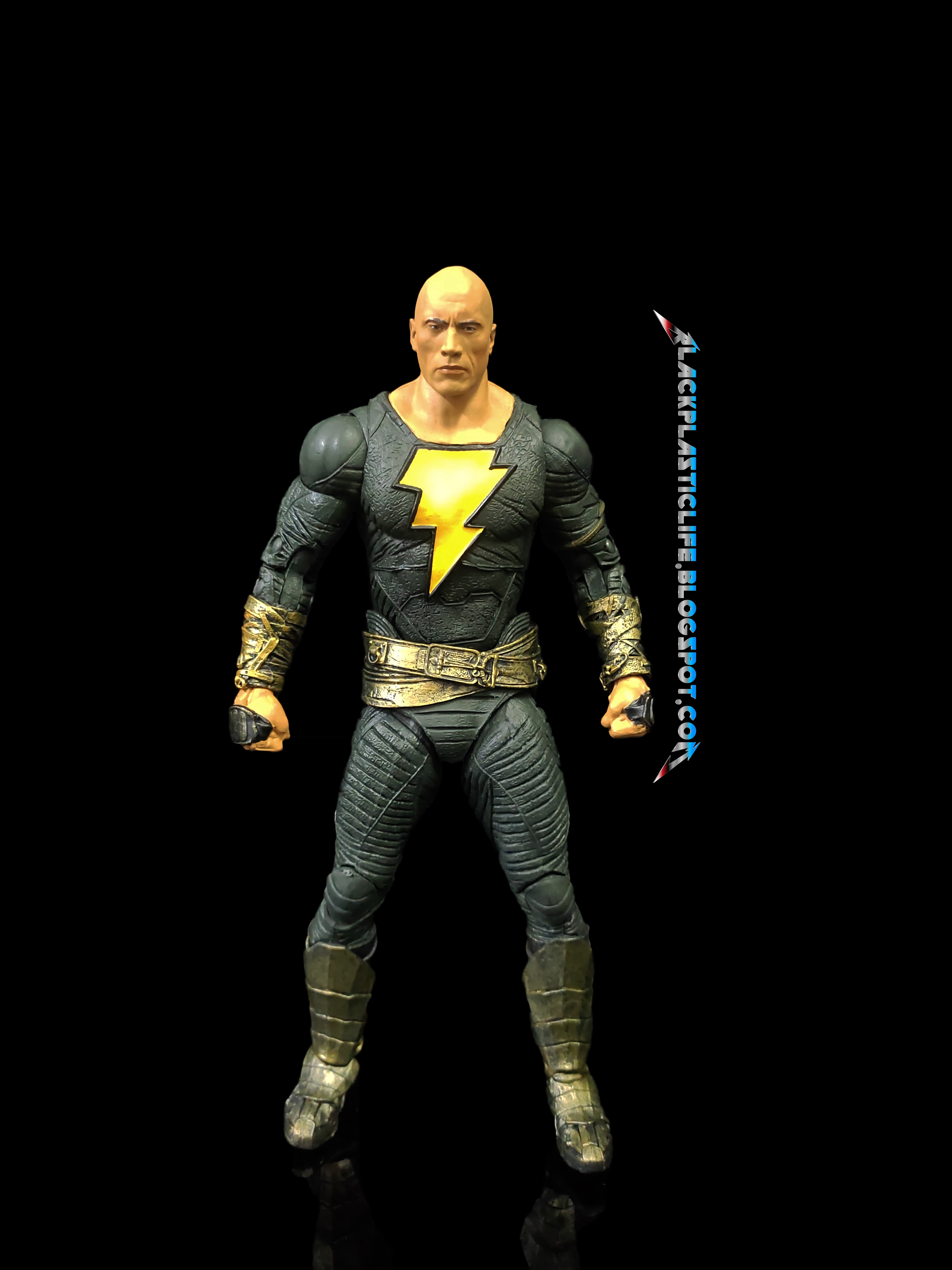 Black Plastic Life Mcfarlane Dc Multiverse Black Adam Black Adam Movie Pictorial Review