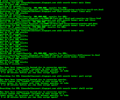 Yahoo Robot Tolerance Test