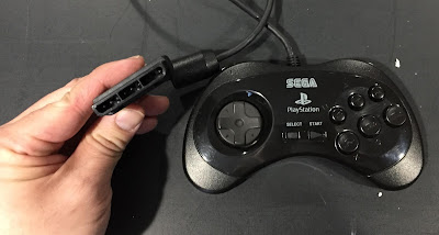 The best Playstation controller for shmups is originally a Saturn controller.