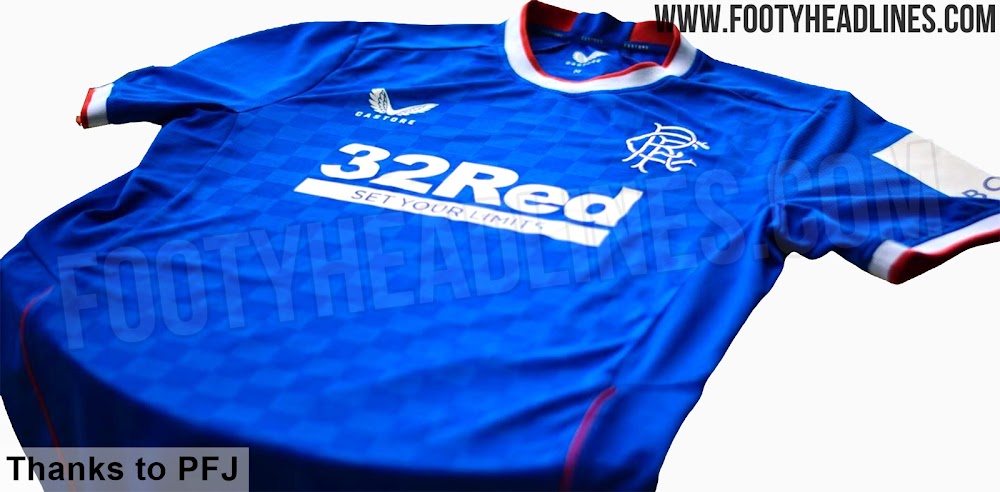 Rangers 22 23 Home Kit Revealed Footy Headlines
