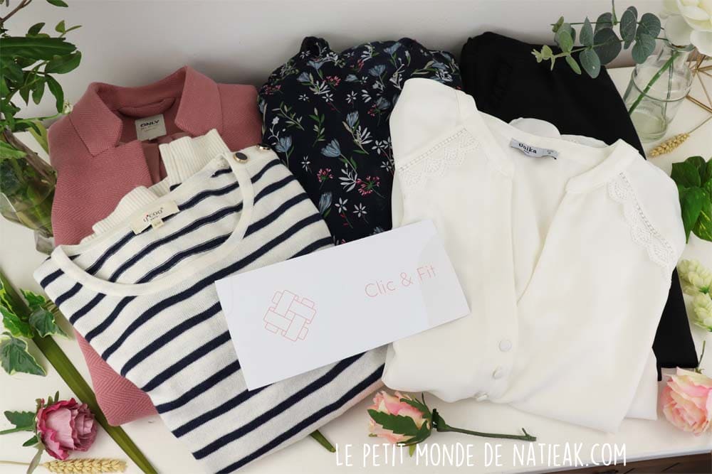 Avis Sur La Box De Vetements Pour Femme Clic And Fit Mon Personal Shopper Particulier Le Petit Monde De Natieak