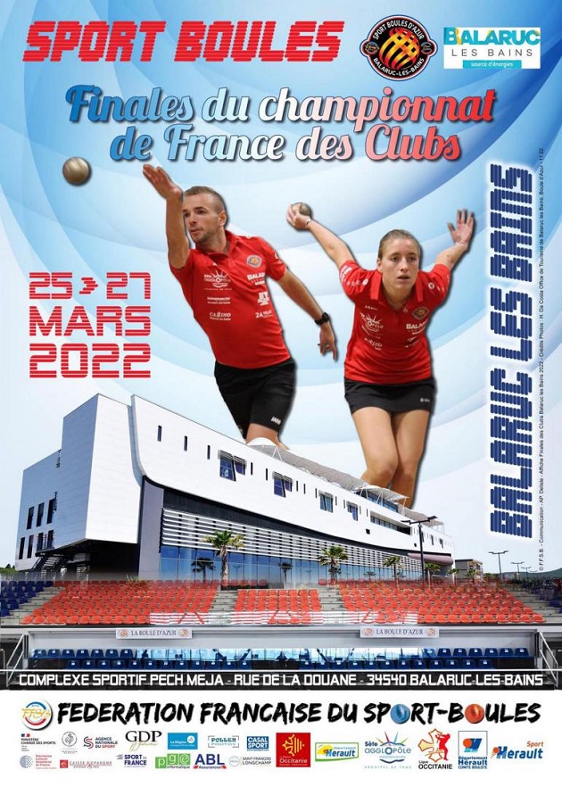 Sport Boules Diffusion France Clubs 2022 Les Neuf Finales