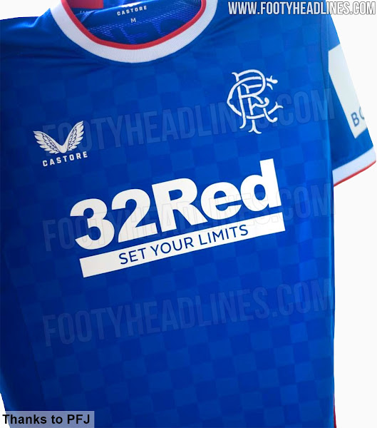 Rangers 22 23 Home Kit Revealed Footy Headlines