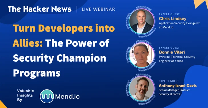 AppSec Webinar: How to Turn Developers into Security Champions