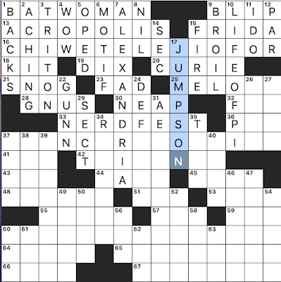 Rex Parker Does The Nyt Crossword Puzzle