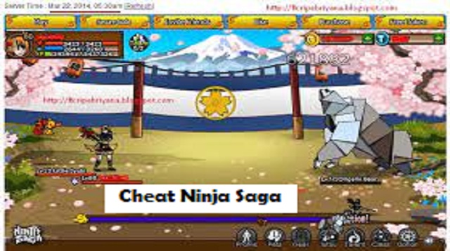 Cheat Ninja Saga 2022 Cara1001