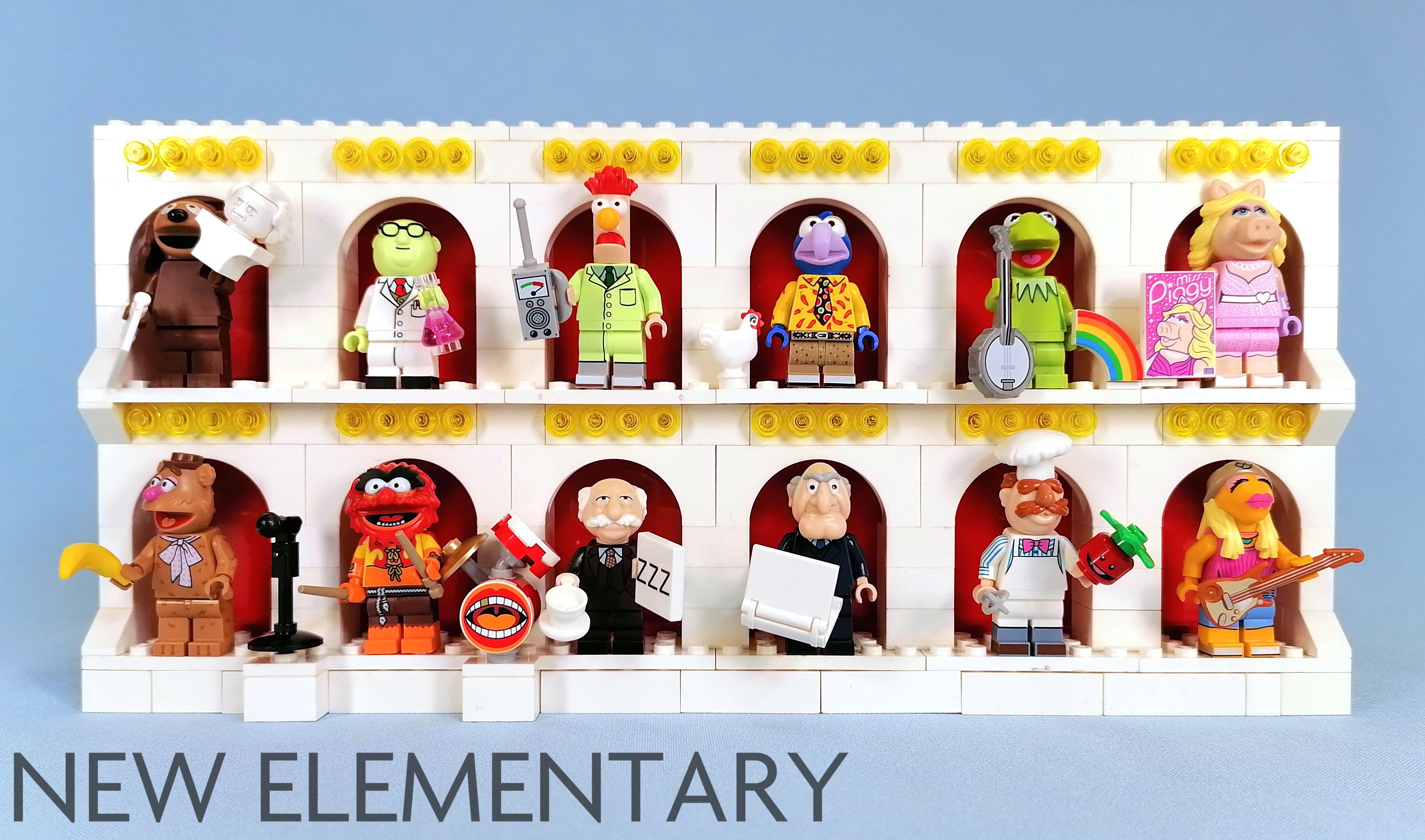 Lego Minifigures Review 71033 The Muppets New Elementary Lego Parts Sets And Techniques