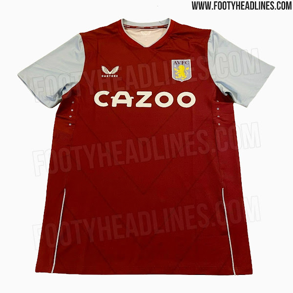 No More Kappa Castore Aston Villa 22 23 Home Away Third Kits Leaked Footy Headlines