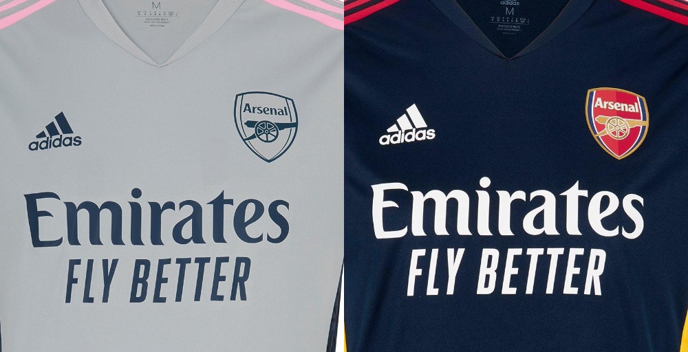 Arsenal 22 23 Training Kits Released Footy Headlines
