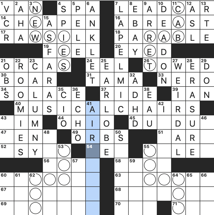 Virtual Critters Since 1999 Tue 5 24 22 Classic Lollipop With A Mystery Flavor Flavor Bit Of Gear For A Talk Show Host Online Retailer Whose First Sale Was A Broken Laser Pointer Crunchy Wasabi Coated Morsel Rex Parker Does The Nyt Crossword Puzzle