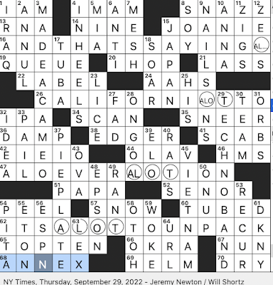 Rex Parker Does The Nyt Crossword Puzzle
