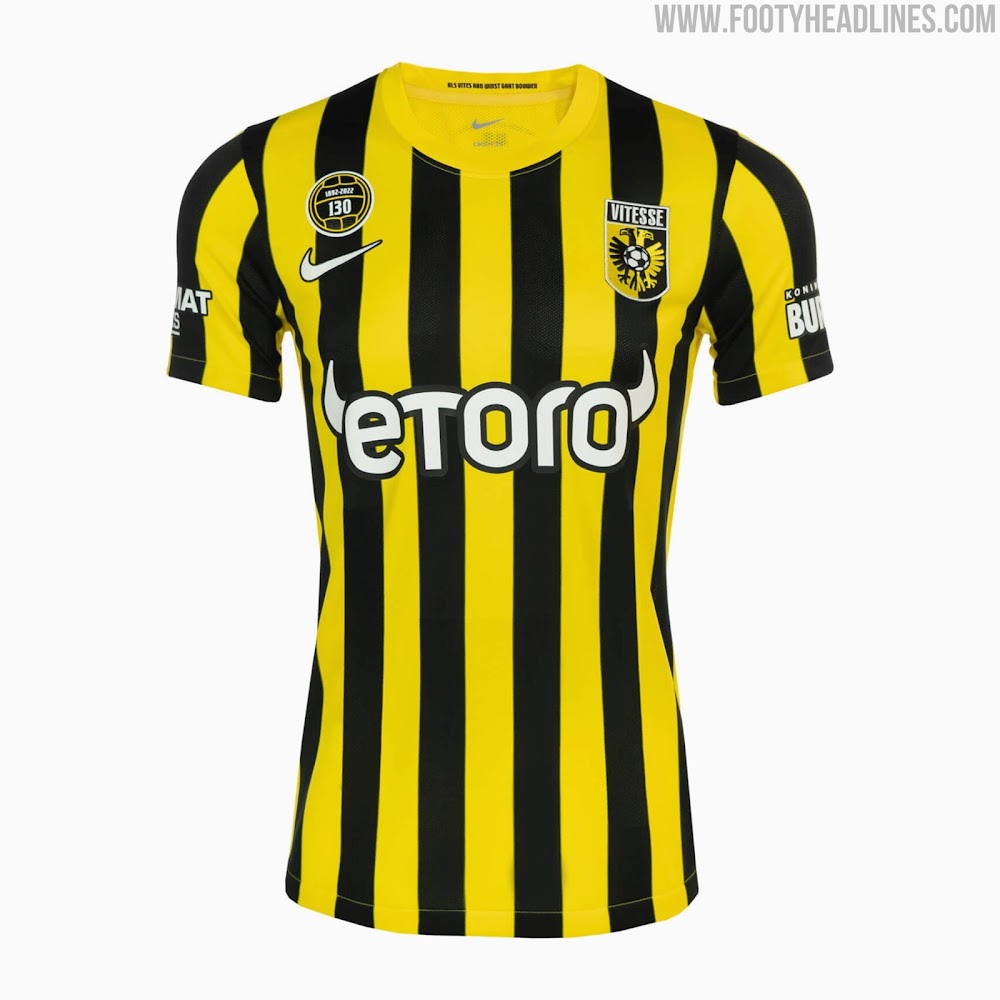 Vitesse 22 23 Home Kit Released Footy Headlines