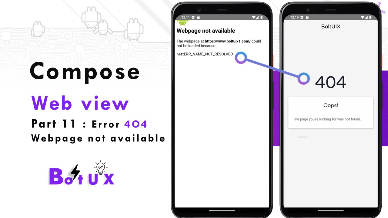 Compose Webview Part 11 Webpage Not Available