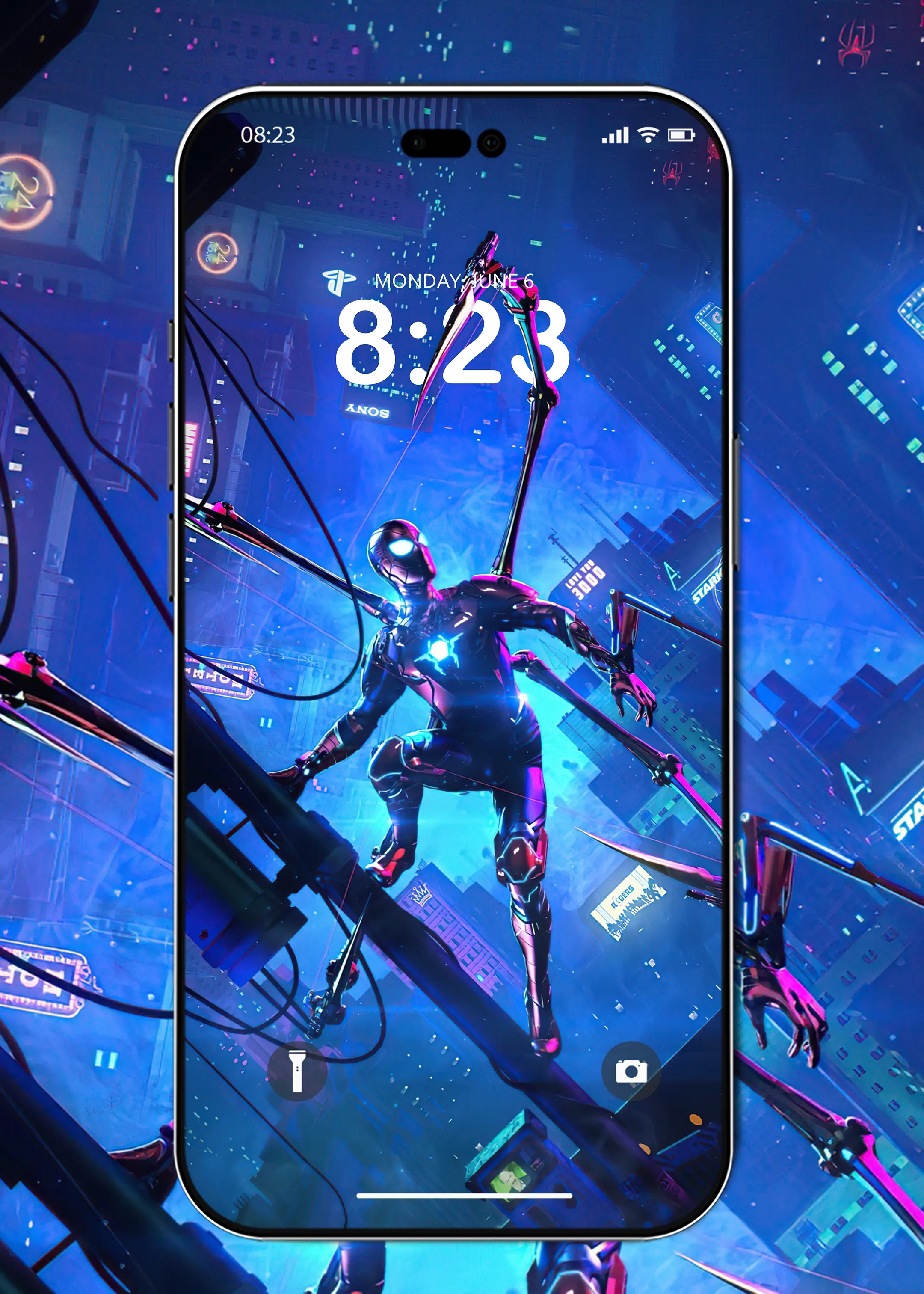 Ios 16 Spider Man Wallpaper