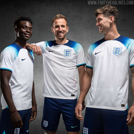 England 2022 World Cup Home Away Kits Released Footy Headlines