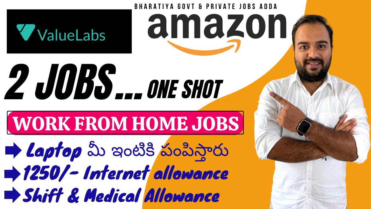 Value Labs Amazon Work Form Home Jobs 2022 Latest It Jobs In Hyderabad Fresher Jobs