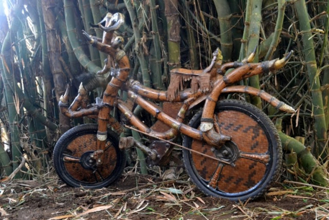 Model Sepeda Bambu dan Cara Membuatnya
