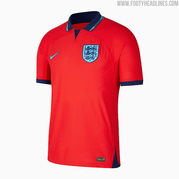 England 2022 World Cup Home Away Kits Released Footy Headlines