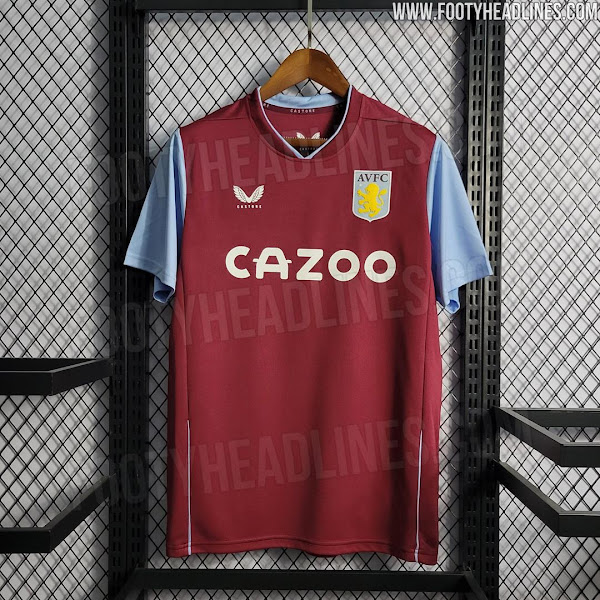 No More Kappa Castore Aston Villa 22 23 Home Away Third Kits Leaked Footy Headlines