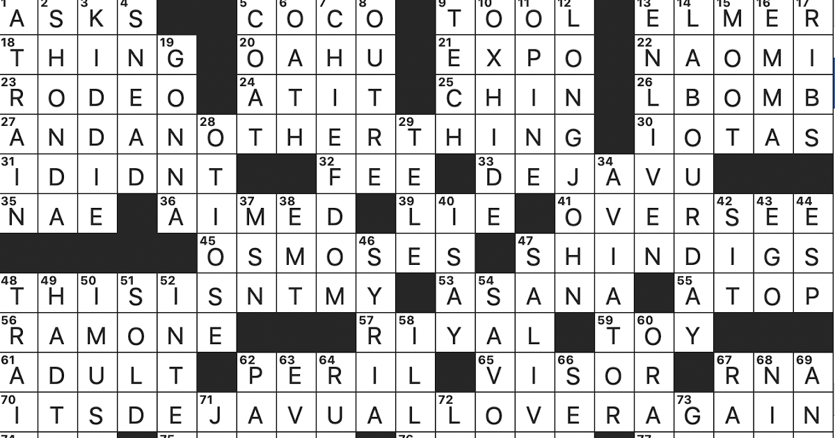 Rex Parker Does The Nyt Crossword Puzzle Composer Luigi Who Pioneered Noise Music Sun 6 12 22 Chemical Ingredient In Flubber Rock S Cj Or Dee Dee Former Name For The