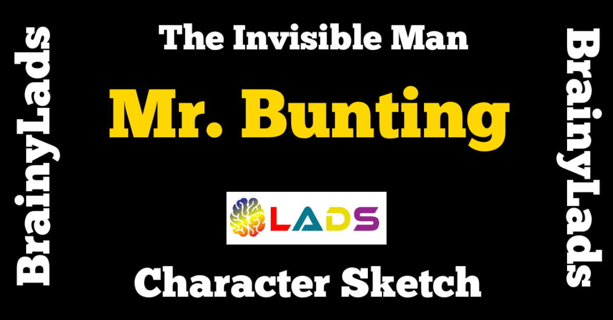 Character Sketch of Bunting