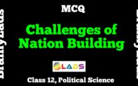 MCQ of Challenges of Nation Building