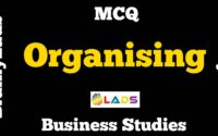 MCQ of Organising