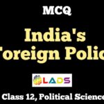MCQ Of India's Foreign Policy