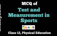 MCQ of Test and Measurement in Sports